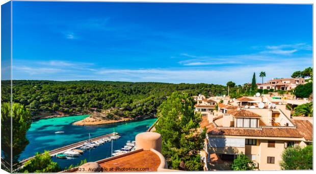 Portals Vells Panorama  Canvas Print by Alex Winter