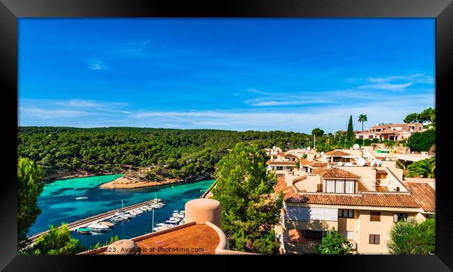 Portals Vells Panorama  Framed Print by Alex Winter