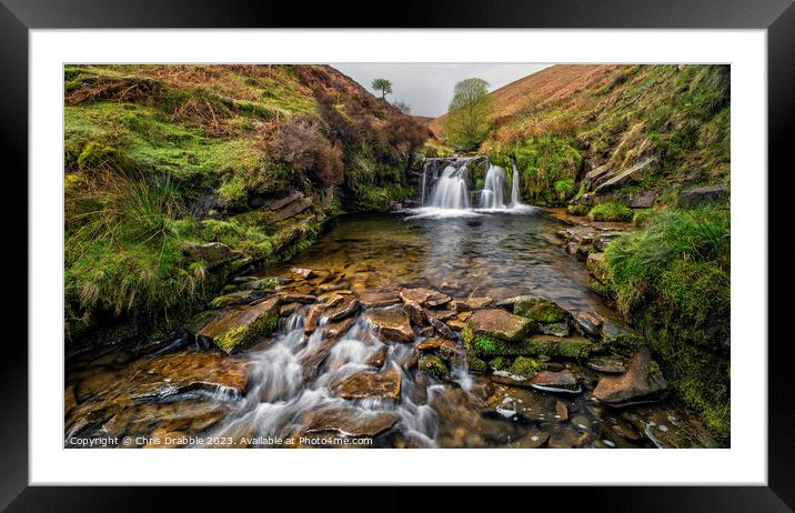 Fairbrook in Spring Framed Mounted Print by Chris Drabble
