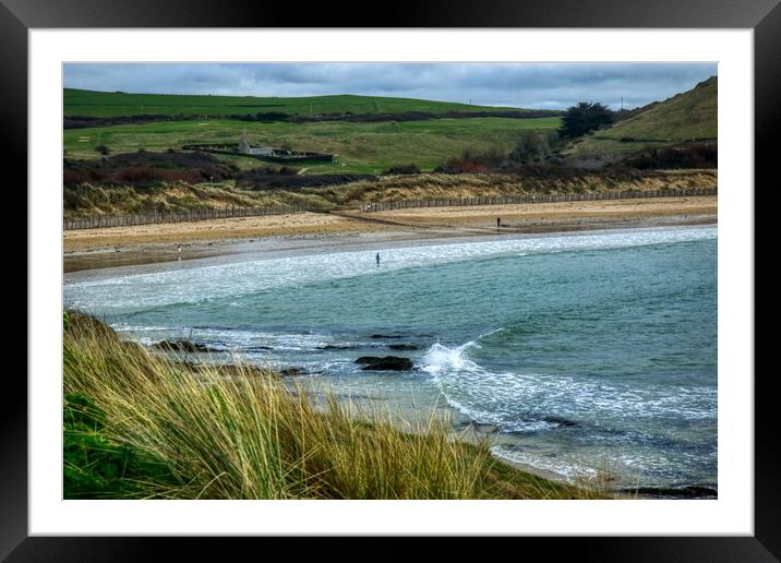 Serenity of St Enodoc Framed Mounted Print by Helkoryo Photography