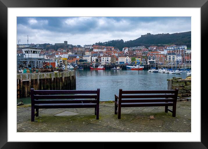 Scarborough Views Framed Mounted Print by Steve Smith
