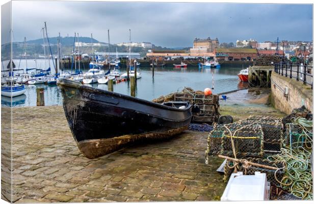 Scarborough South Bay Canvas Print by Steve Smith