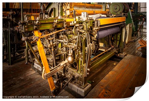Old Loom Print by Darrell Evans
