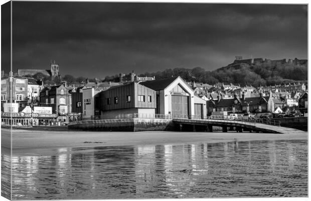 Lifeboat Station Scarborough Canvas Print by Steve Smith