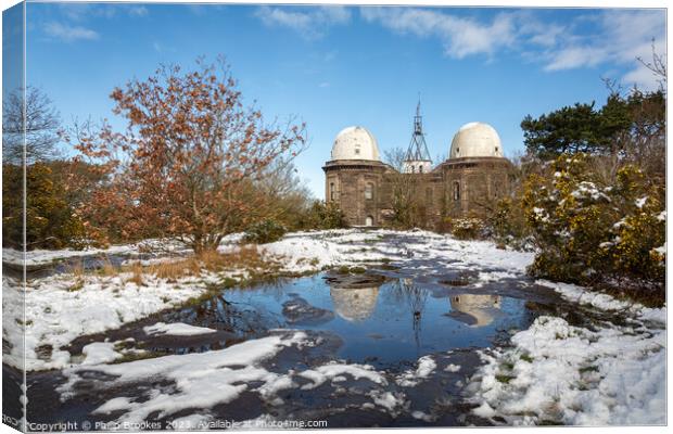 Bidston Observatory Canvas Print by Philip Brookes