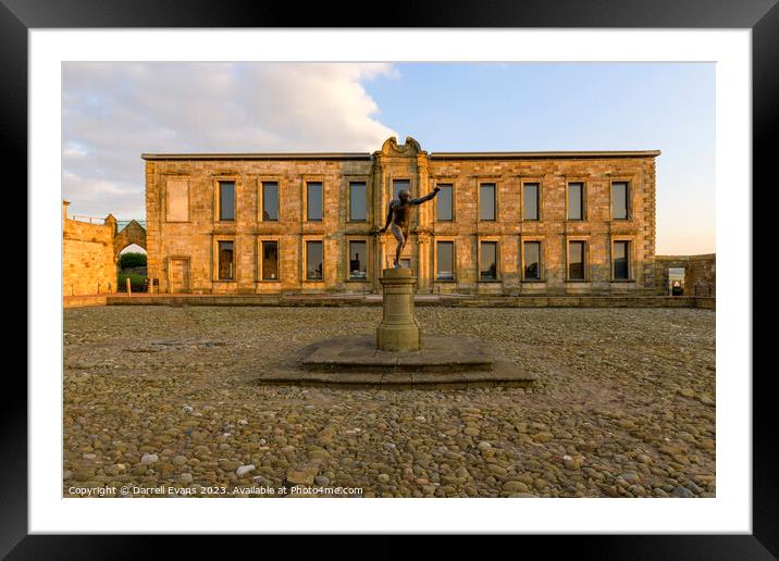 Cholmley House Framed Mounted Print by Darrell Evans