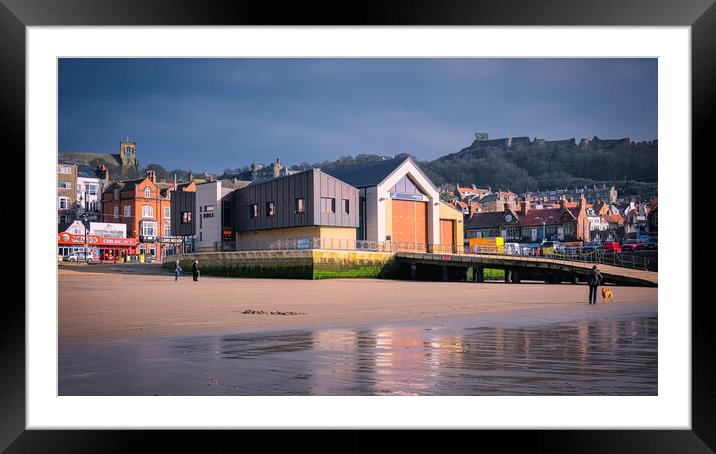 Scarborough Lifeboat Station Framed Mounted Print by Tim Hill