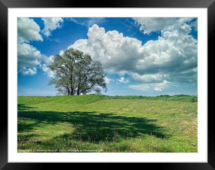 A Peaceful Walk Through Nature Framed Mounted Print by Deanne Flouton