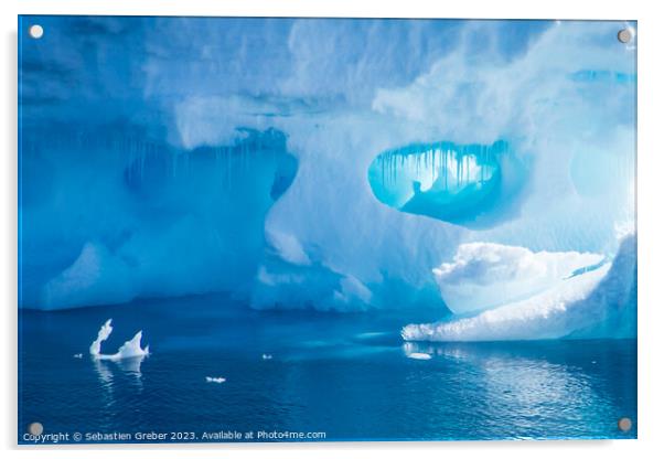 Iceberg formation Acrylic by Sebastien Greber