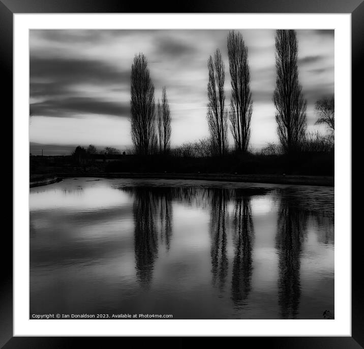 Reflections  Framed Mounted Print by Ian Donaldson