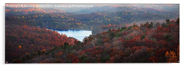 Mountain Lake Acrylic by Michael Waters Photography