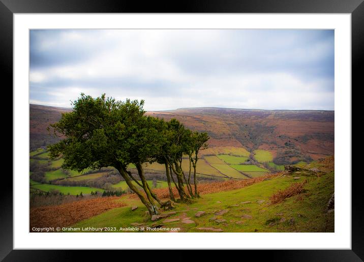 Vale of Ewyas, Wales Framed Mounted Print by Graham Lathbury