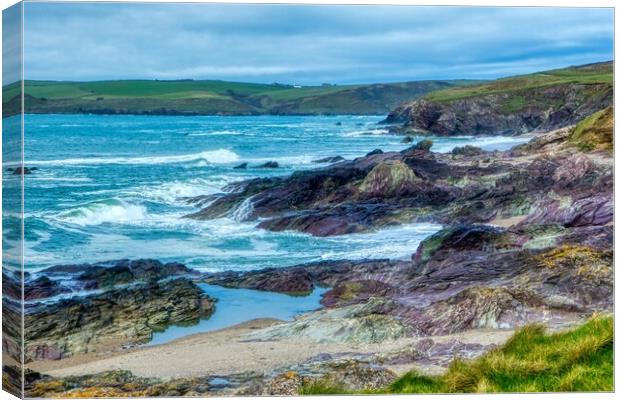 Majestic Daymer Bay View Canvas Print by Helkoryo Photography