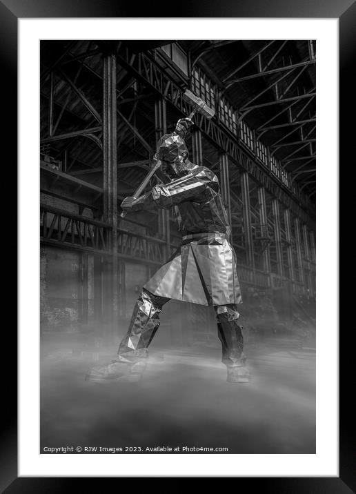 Shipbuilders of Port Glasgow Composite Framed Mounted Print by RJW Images