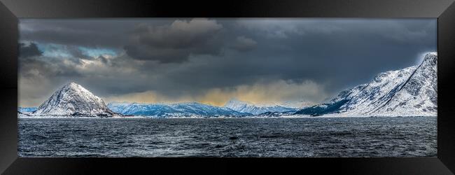 Leaving Norway Framed Print by Dave Hudspeth Landscape Photography