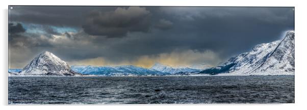Leaving Norway Acrylic by Dave Hudspeth Landscape Photography