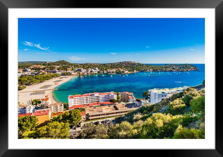 Santa Ponca on Mallorca island, Spain Framed Mounted Print by Alex Winter