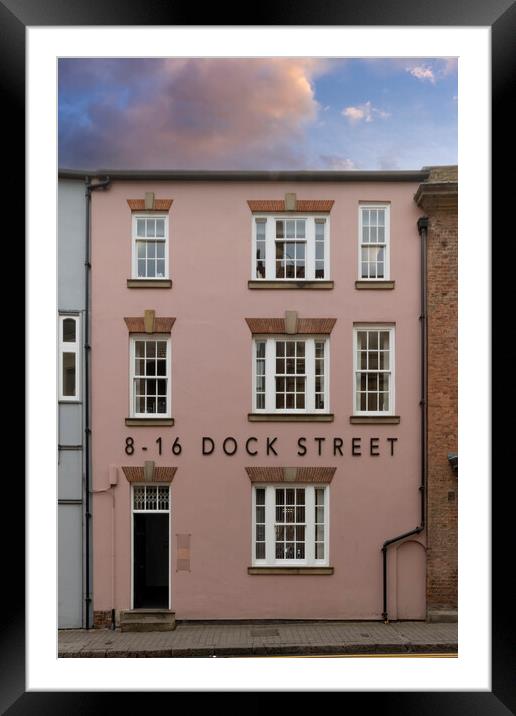 8-16 Dock Street Leeds Framed Mounted Print by Glen Allen
