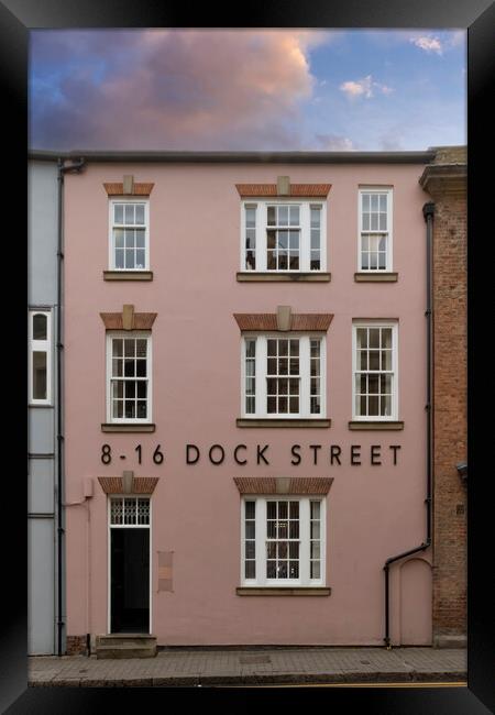 8-16 Dock Street Leeds Framed Print by Glen Allen