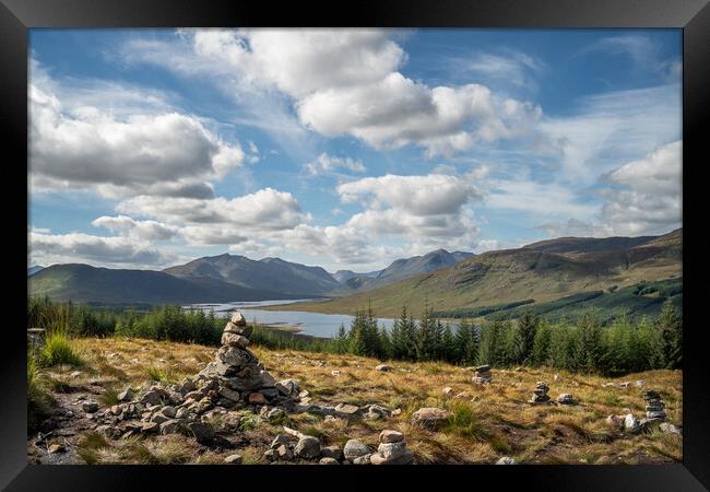 Loch Loyne Viewpoint Framed Print by Anthony McGeever