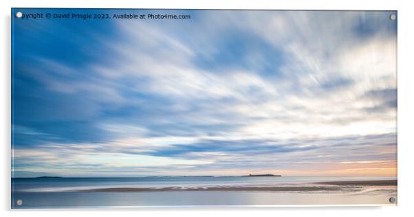 Northumberland Coast Acrylic by David Pringle