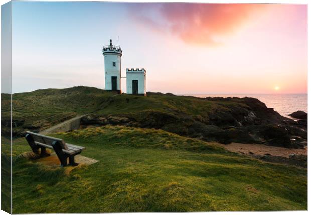 Elie Sunset View  Canvas Print by Anthony McGeever