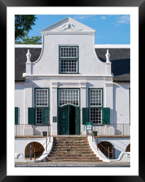 Reinet House Museum Framed Mounted Print by Adrian Turnbull-Kemp