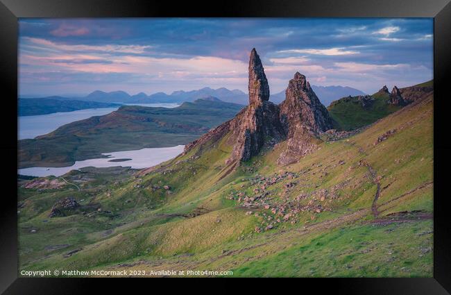Isle of Skye (Colour) Framed Print by Matthew McCormack