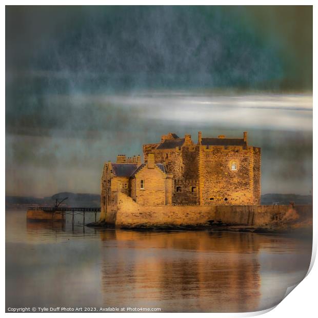 Majestic Blackness Castle on the Firth of Forth Print by Tylie Duff Photo Art