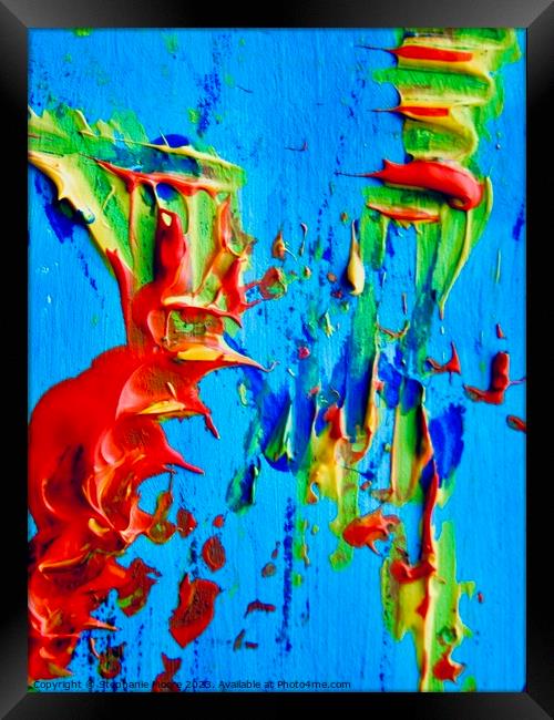Abstract 226 Framed Print by Stephanie Moore
