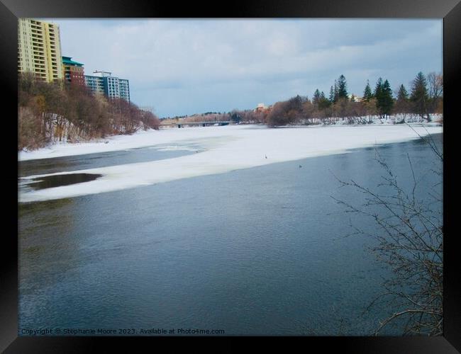 The Rideau River  Framed Print by Stephanie Moore