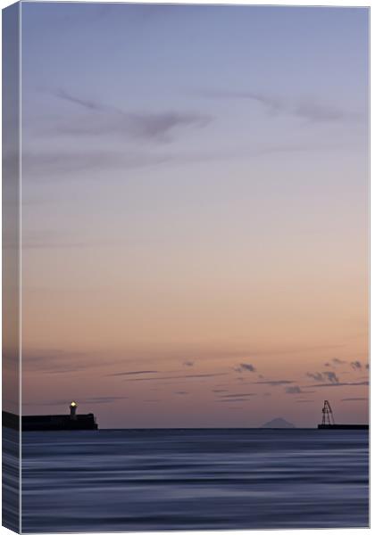 Harbour entrance Canvas Print by Sam Smith