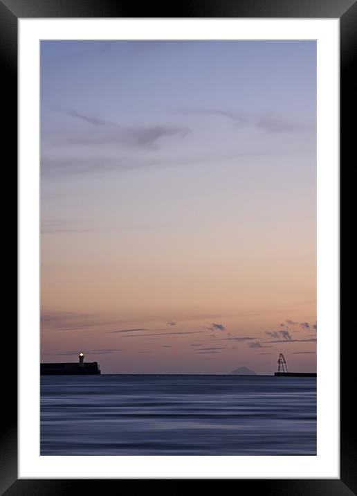 Harbour entrance Framed Mounted Print by Sam Smith
