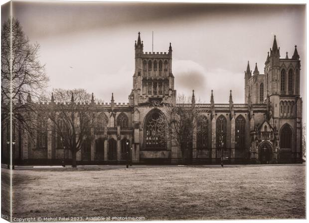 Bristol Cathedral Canvas Print by Mehul Patel