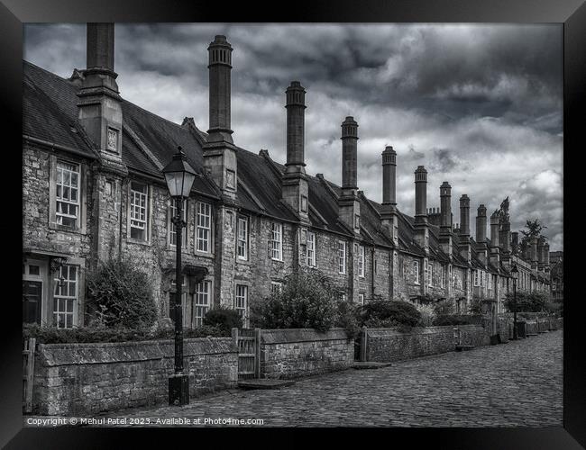 Vicars' Close in Wells, England Framed Print by Mehul Patel