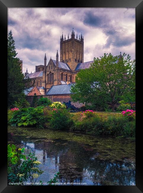 Wells Cathedral, Somerset, England Framed Print by Mehul Patel