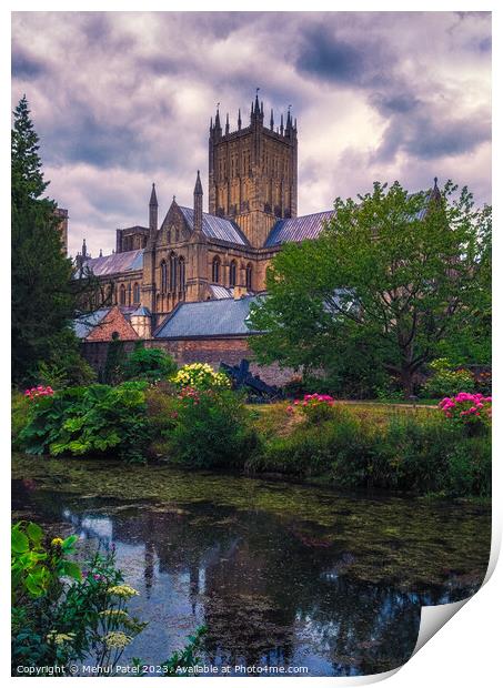 Wells Cathedral, Somerset, England Print by Mehul Patel