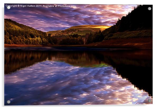 Howden Sun Rise Acrylic by Nigel Hatton