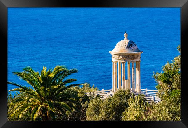 Temple of Son Marroig Framed Print by Alex Winter