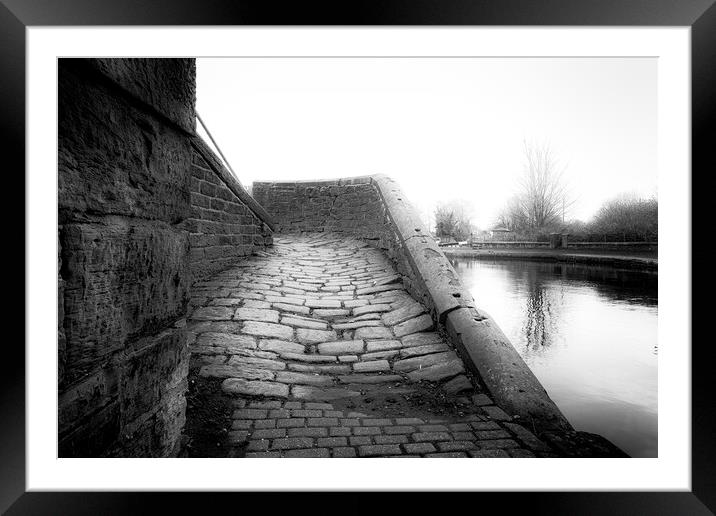 A Well Used Towpath Framed Mounted Print by Glen Allen