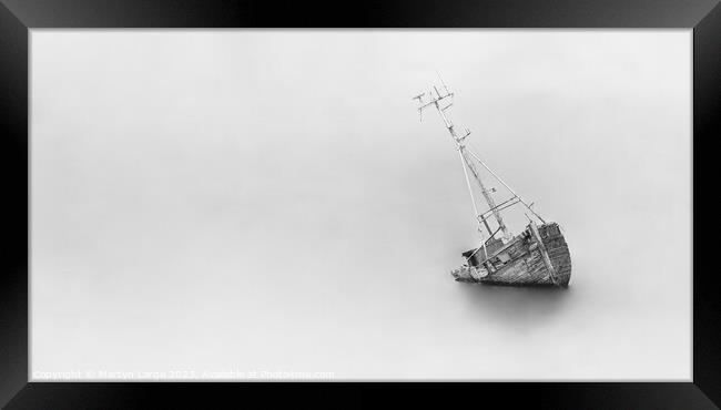 To Sail No More Framed Print by Martyn Large