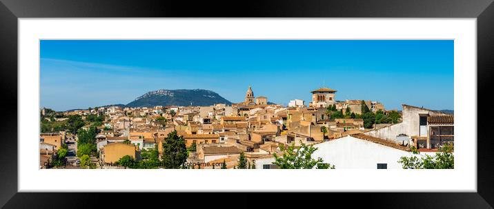 Montuiri, old village on Mallorca Framed Mounted Print by Alex Winter
