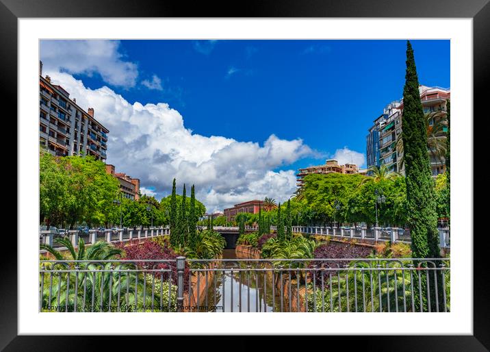 City center of Palma de Majorca Framed Mounted Print by Alex Winter