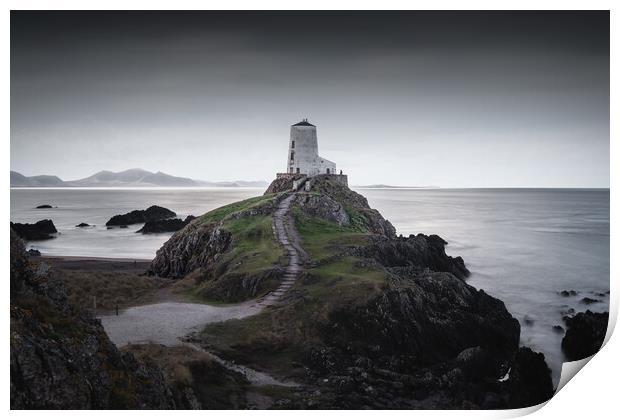 Tŵr Mawr Lighthouse Print by Mark Jones
