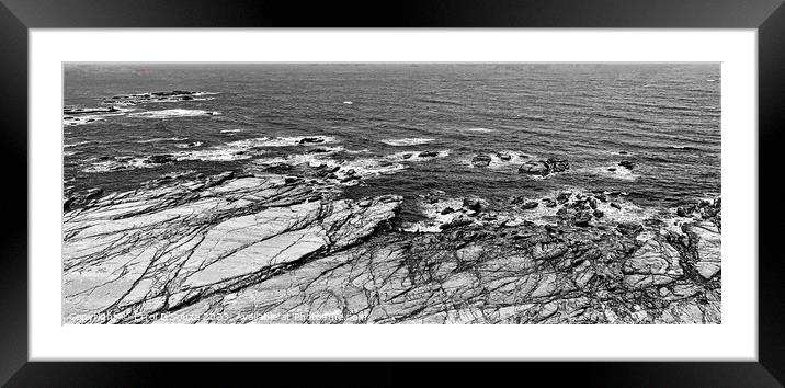 Rocky Limestone Formations Framed Mounted Print by Errol D'Souza