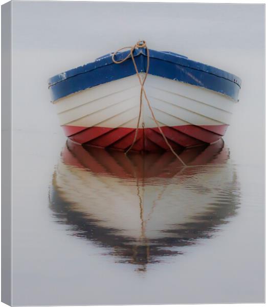 Reflections at Brancaster Staithe  Canvas Print by Sam Owen