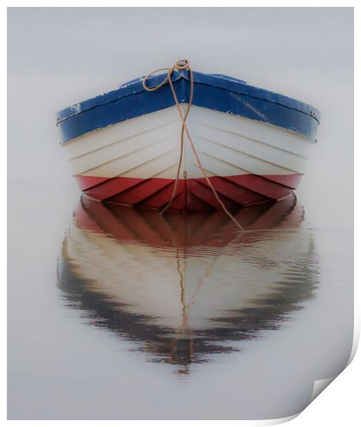 Reflections at Brancaster Staithe  Print by Sam Owen