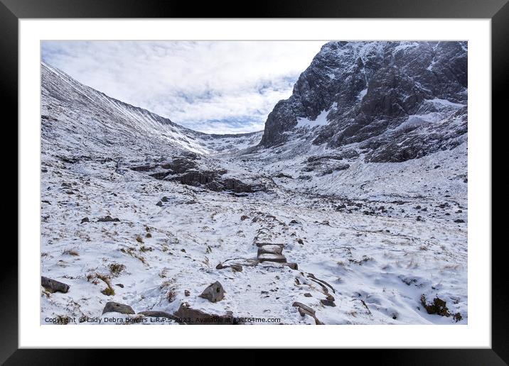 Ben Nevis Path Framed Mounted Print by Lady Debra Bowers L.R.P.S