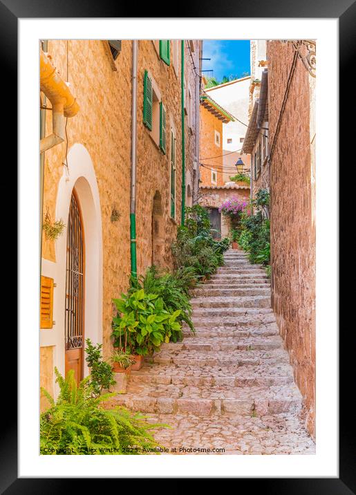 Majorca, Spain Balearic Islands Framed Mounted Print by Alex Winter