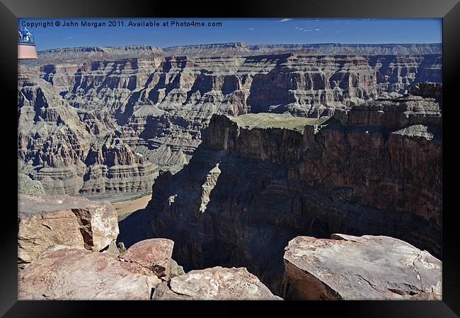 The Grand Canyon. Framed Print by John Morgan